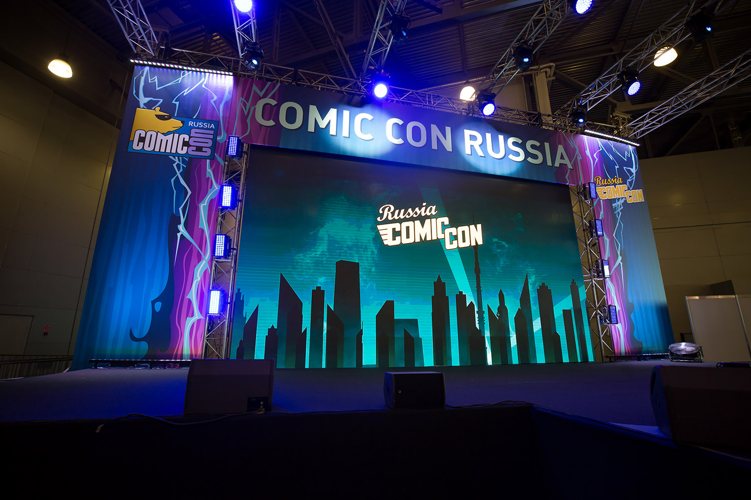 Comic Con stage