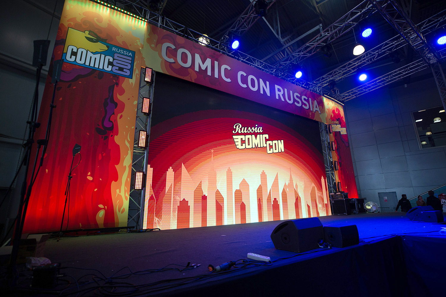 Comic Con stage